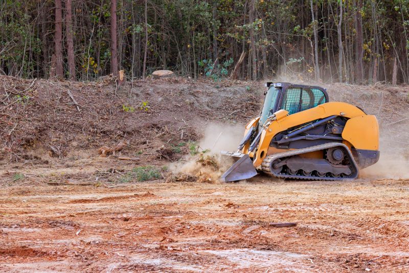 Bulldozer Land Clearing
